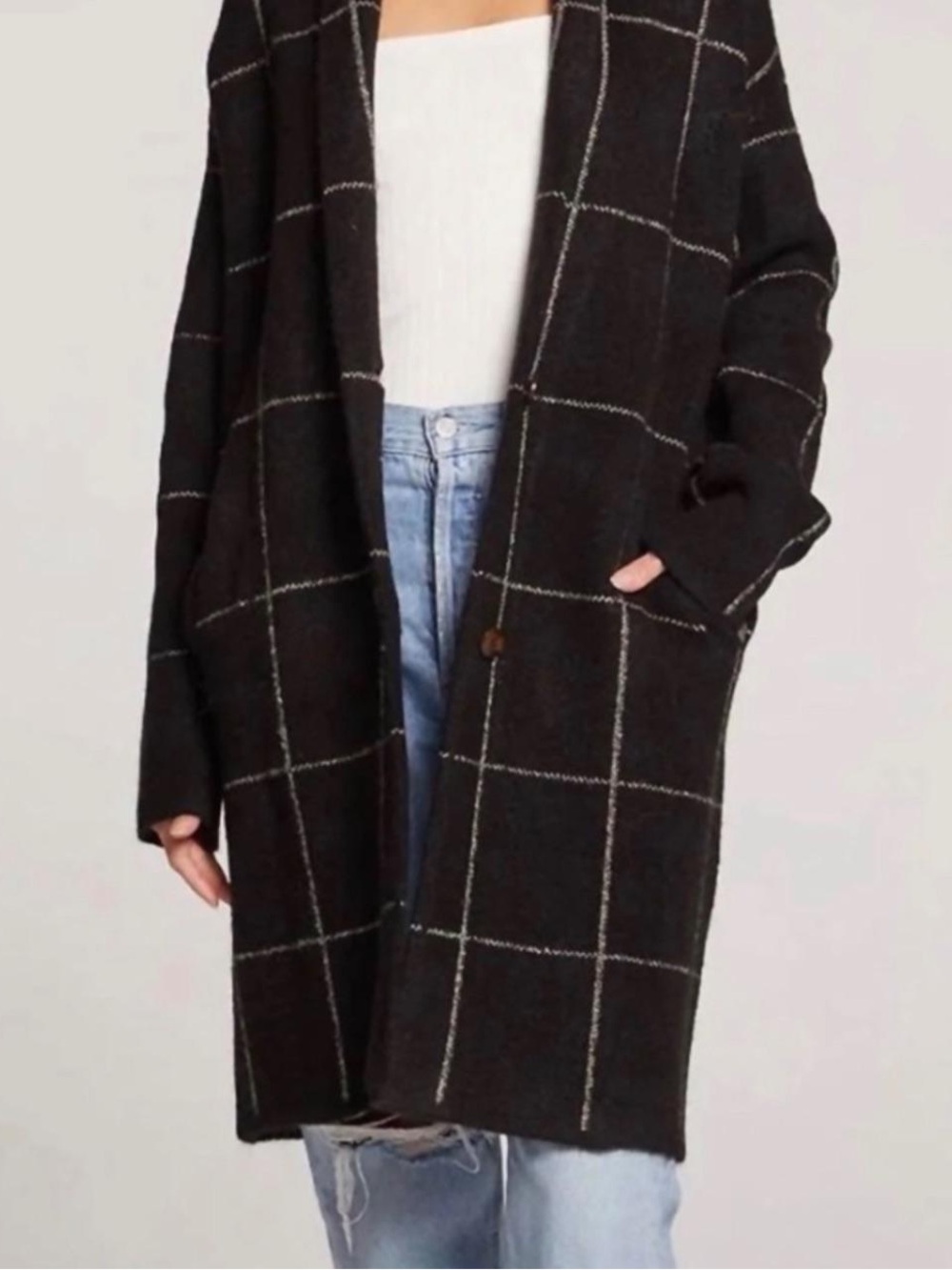 Saltwater Luxe┆S┆Desreen Long Sleeve Sweater ┆Black┆256